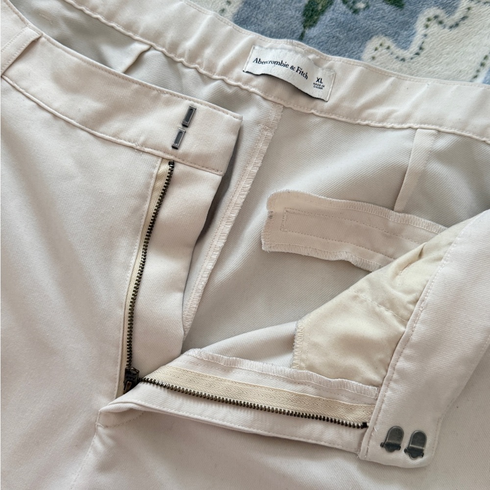 Tan A&F Dress Pants